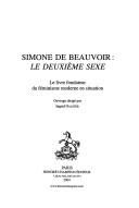 Simone de Beauvoir, Le deuxième sexe